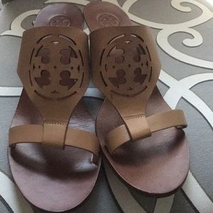 Tory Burch Zoey Mule 7.5 in Sand